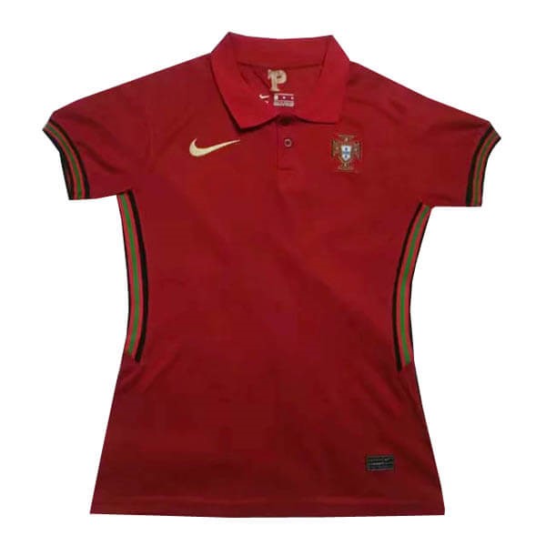 Camiseta Portugal Primera equipo Mujer 2020 Rojo